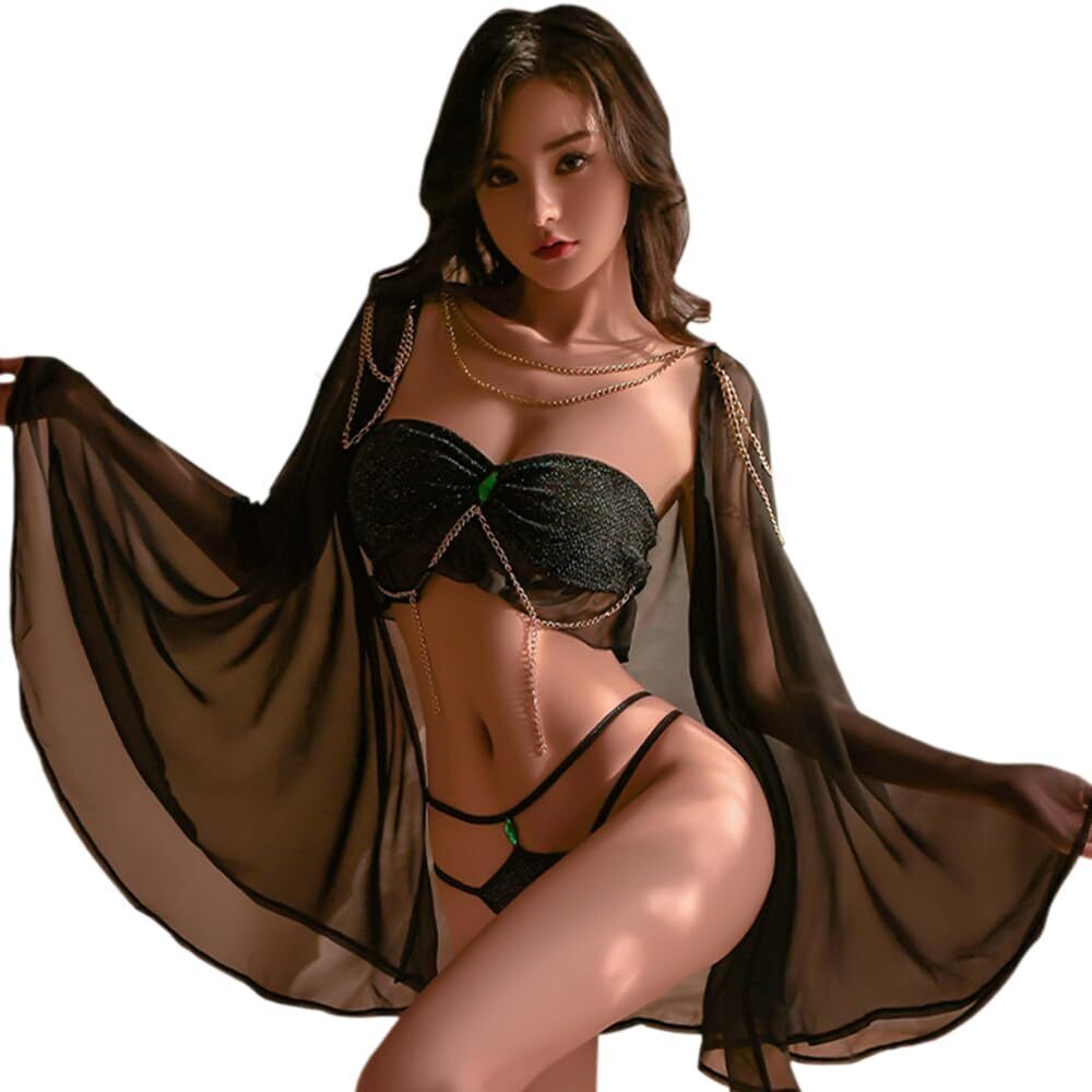 6123 sexy lingerie dress Outfit exotic Hanfu Cosplay Costume cheongsam